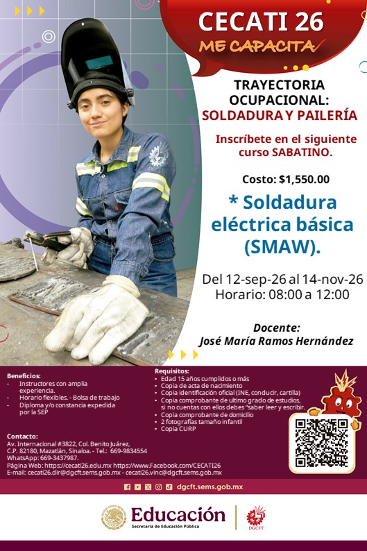 Soldadura eléctrica básica (SMAW)