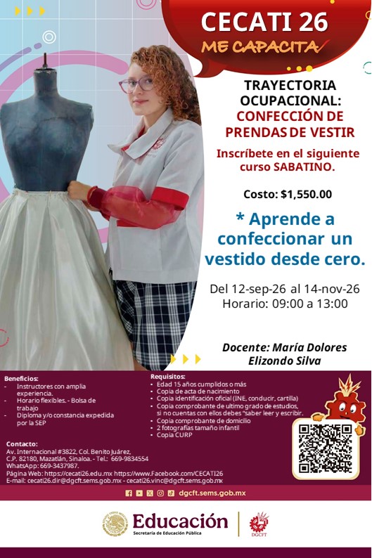 Aprende a confeccionar un vestido desde cero